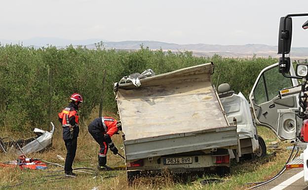 Fallece un vecino de Alfaro en un accidente en la carretera de Grávalos