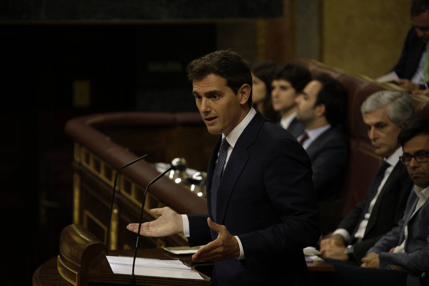 Turno para Albert Rivera. 