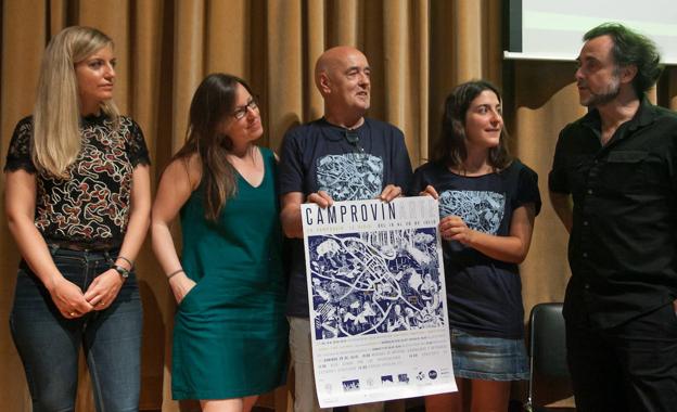 Organizadores de la jornada, junto a Suso 33