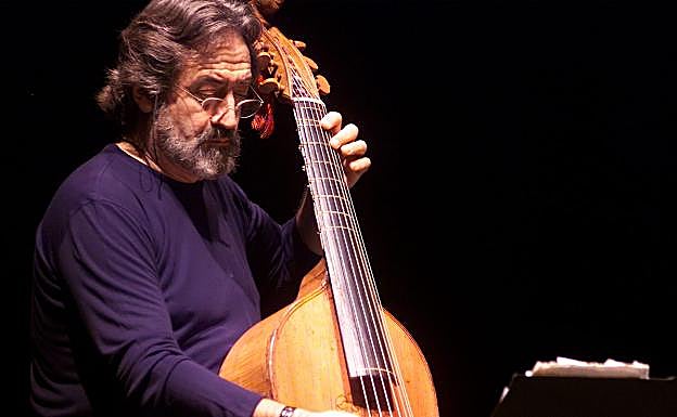 Jordi Savall en un concierto anterior. 