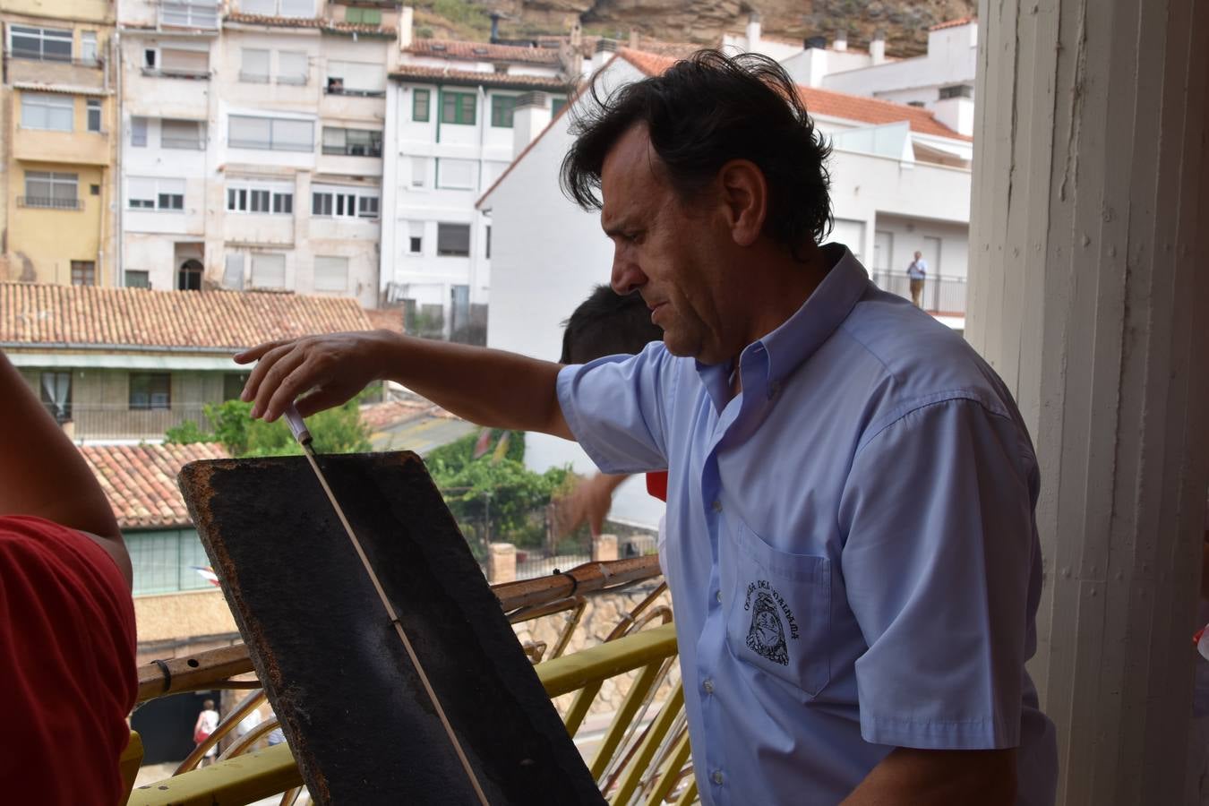 Fotos: Cervera lanza el cohete y disfruta del recorrido del agua va