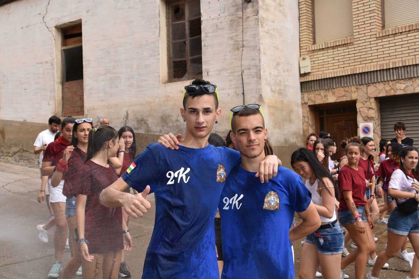 Fotos: Cervera lanza el cohete y disfruta del recorrido del agua va