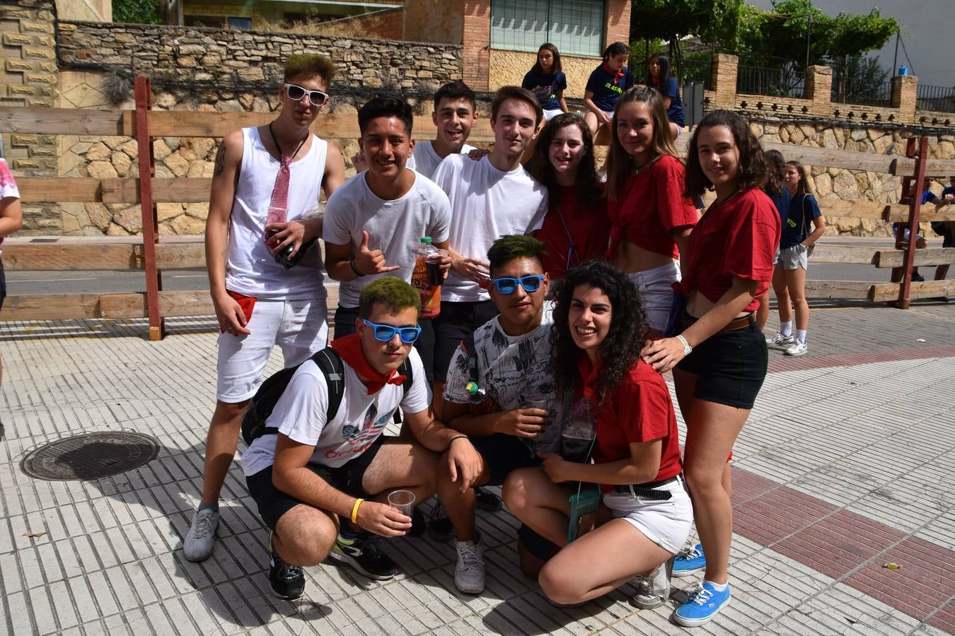 Fotos: Cervera lanza el cohete y disfruta del recorrido del agua va