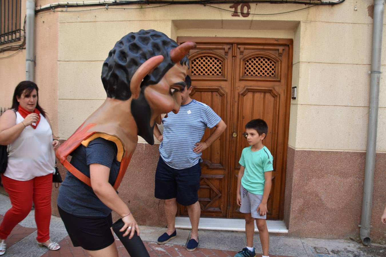 Fotos: Bajada de Santa Ana en las fiestas de Cervera