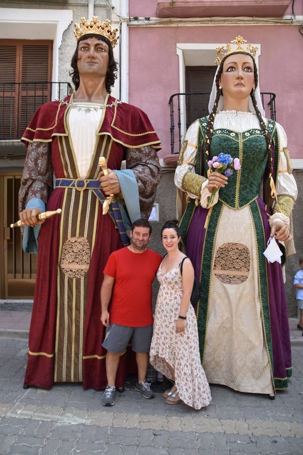 Fotos: Bajada de Santa Ana en las fiestas de Cervera