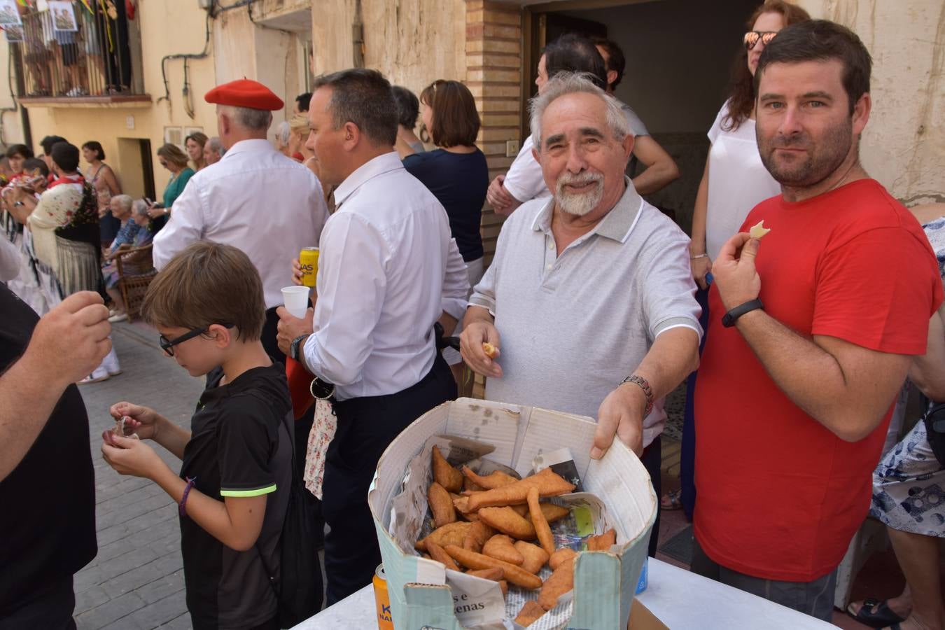Fotos: Bajada de Santa Ana en las fiestas de Cervera