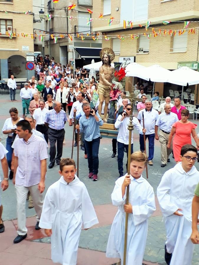 Fotos: Viguera continúa con sus fiestas de Santiago y Santa Ana