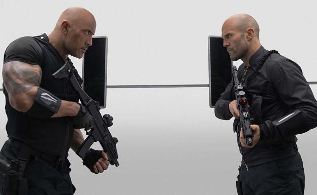 Johnson y Statham, frente a frente.