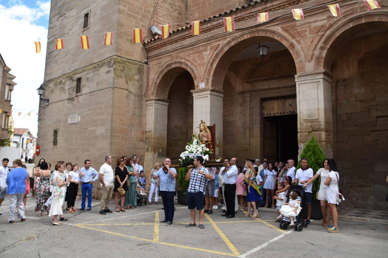 Fotos: Ausejo honra a su patrona