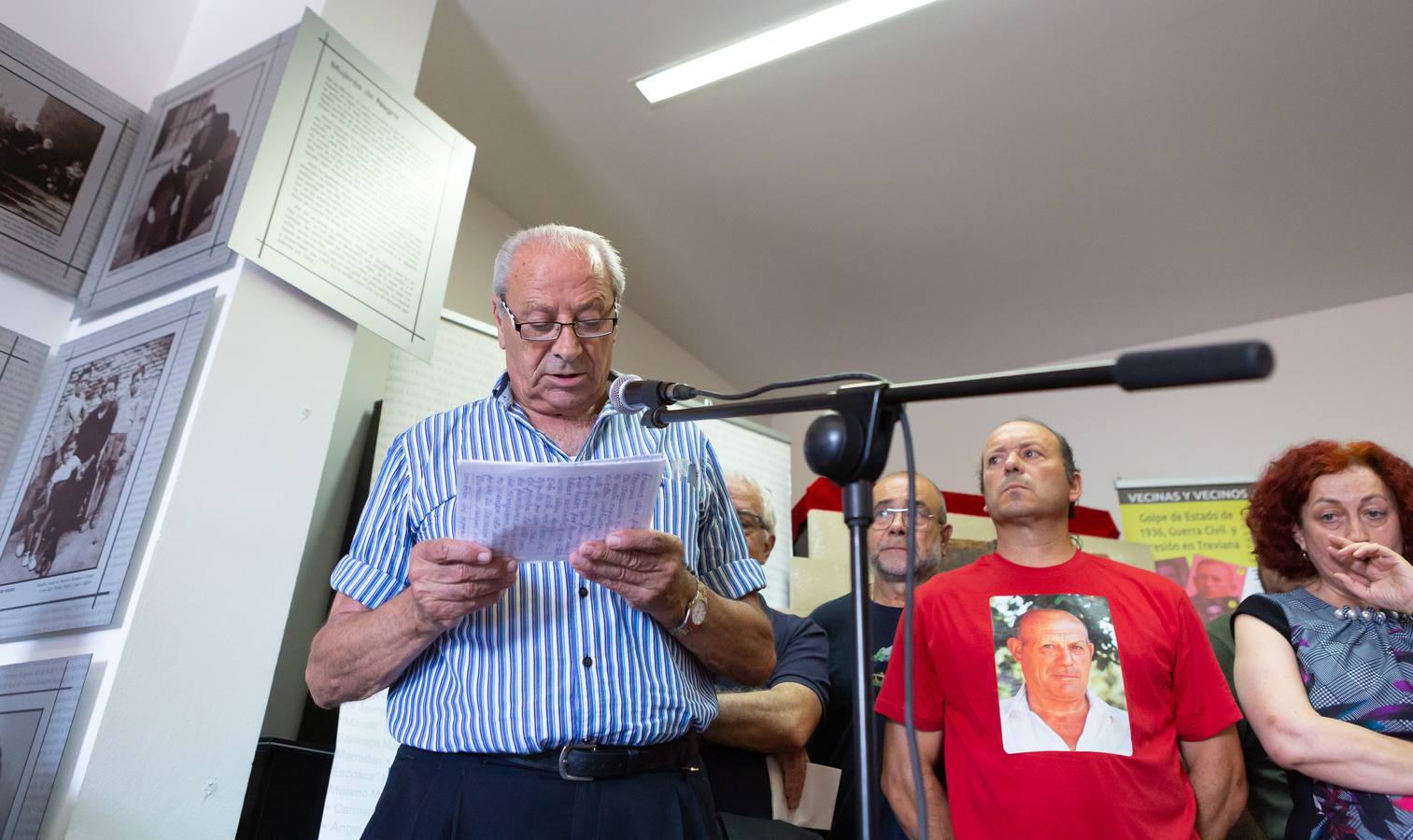 Fotos: Treviana homenajea a sus vecinos &quot;asesinados y represaliados&#039; en 1936