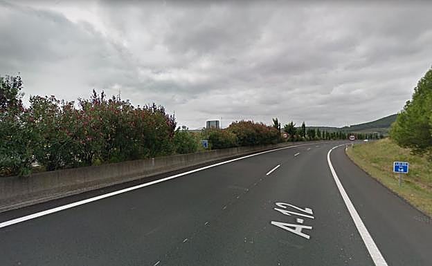 Zona aproximada del accidente.