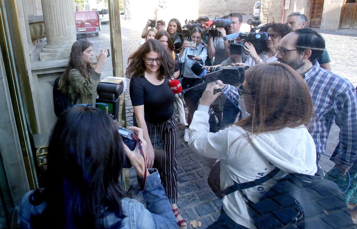 Fotos: PSOE y Unidas Podemos retoman las negociaciones