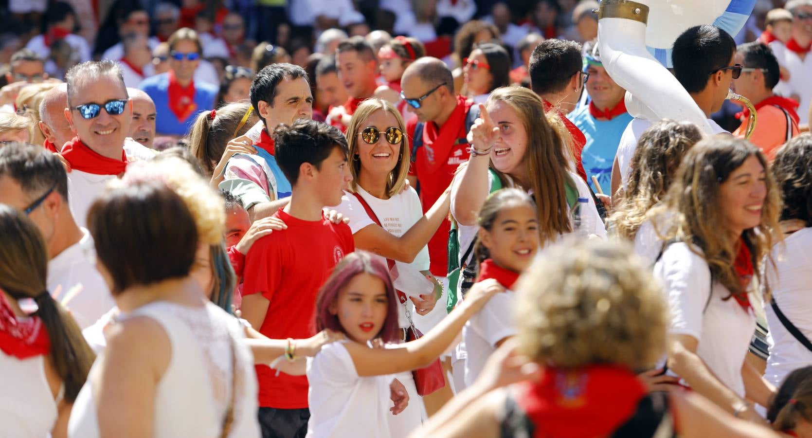 Disparo del cohete en Alfaro.