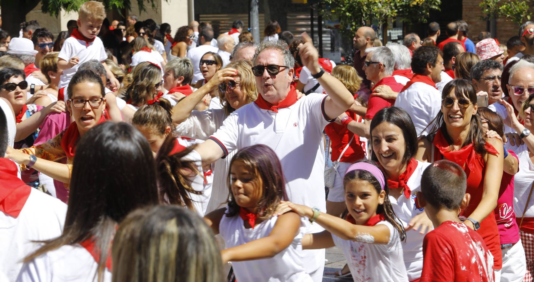 Disparo del cohete en Alfaro.