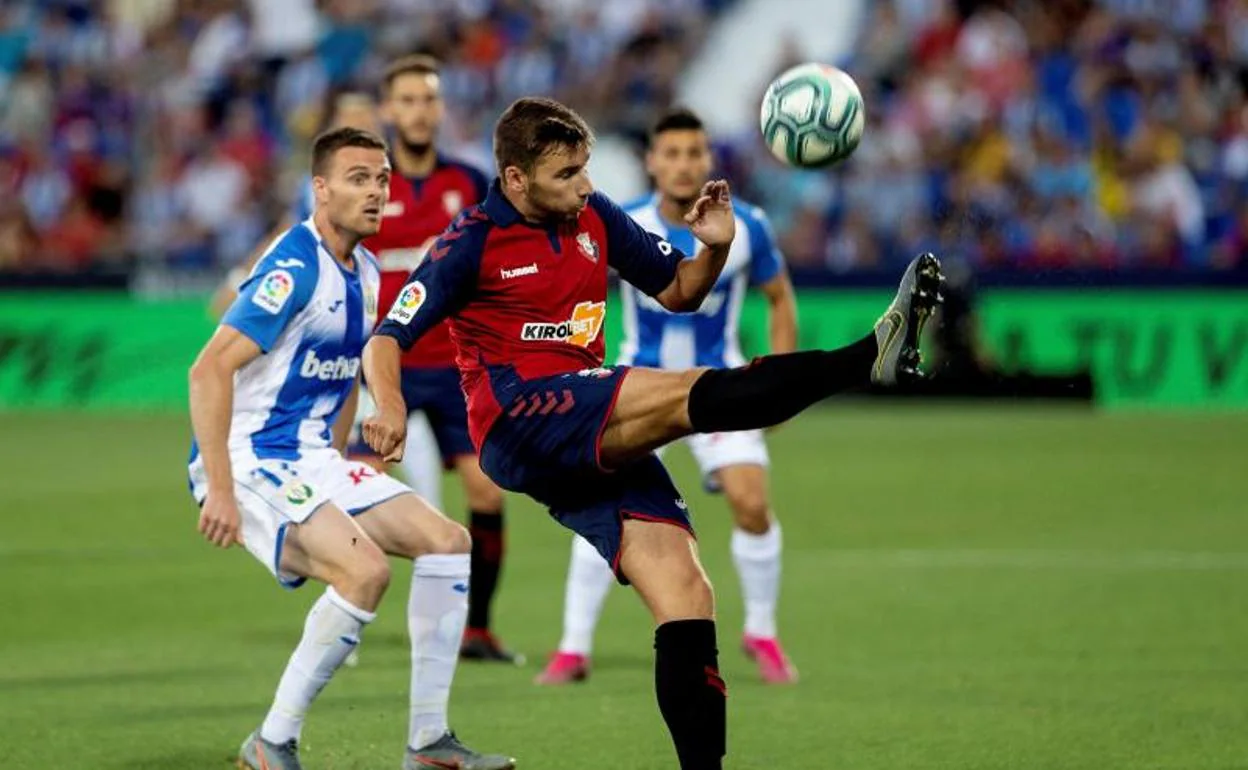 Chimy Ávila alumbra a Osasuna y anula la insistencia del Leganés