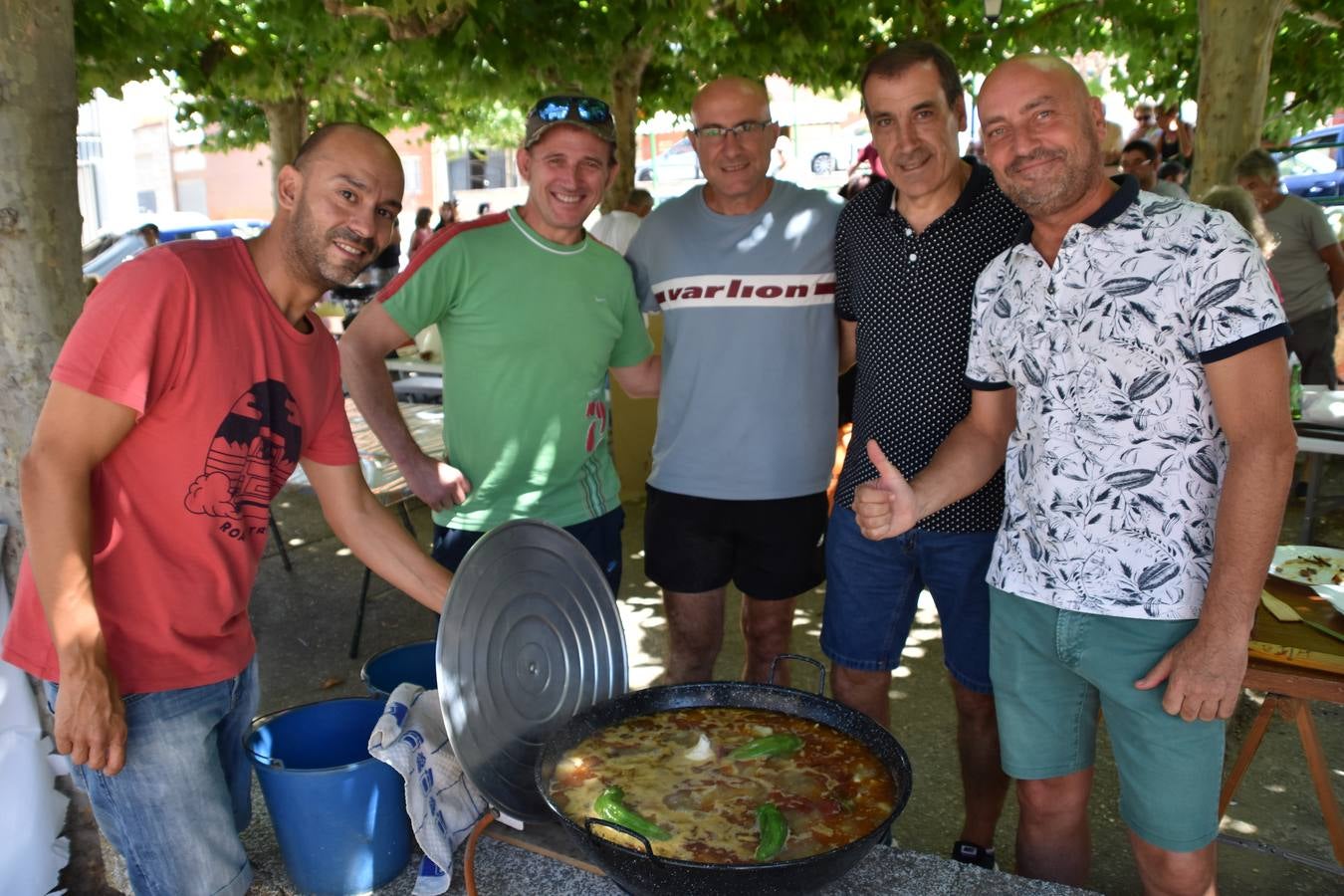Fotos: Concurso de ranchos y tobogán de agua en las fiestas de Alcanadre