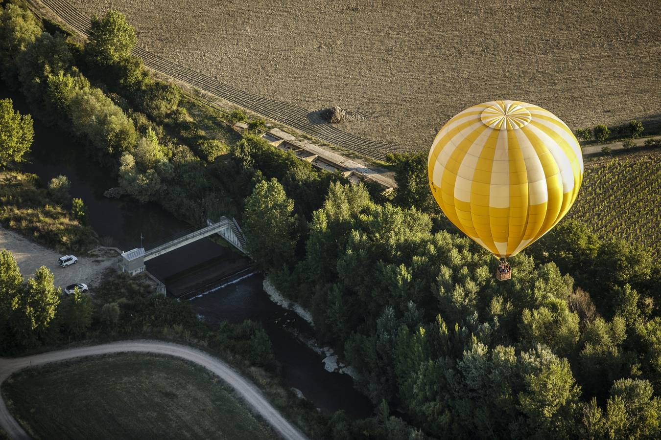 Fotos: Regata de globos aerostáticos en Haro y su comarca