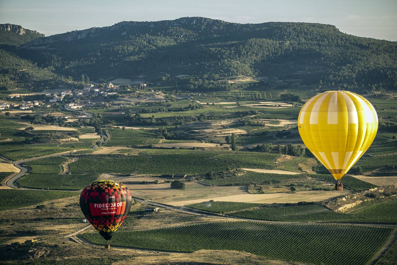 Fotos: Regata de globos aerostáticos en Haro y su comarca