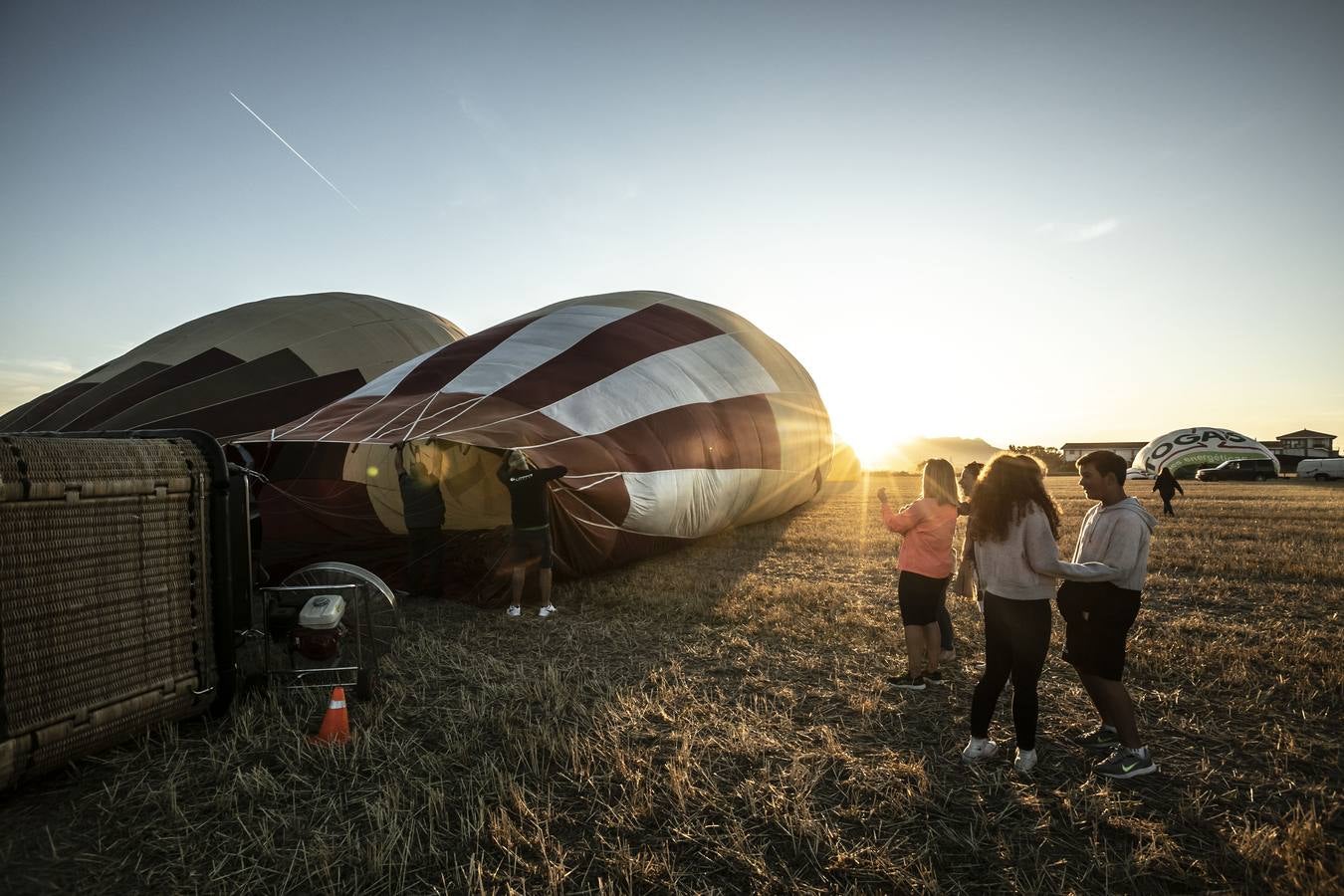 Fotos: Regata de globos aerostáticos en Haro y su comarca