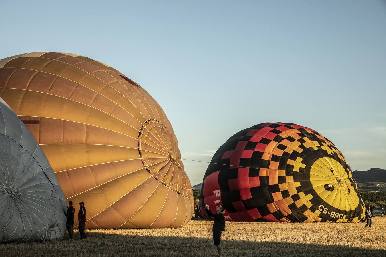 Fotos: Regata de globos aerostáticos en Haro y su comarca