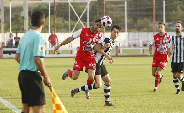 Imagen de archivo de un partido amistoso del Haro este verano. 