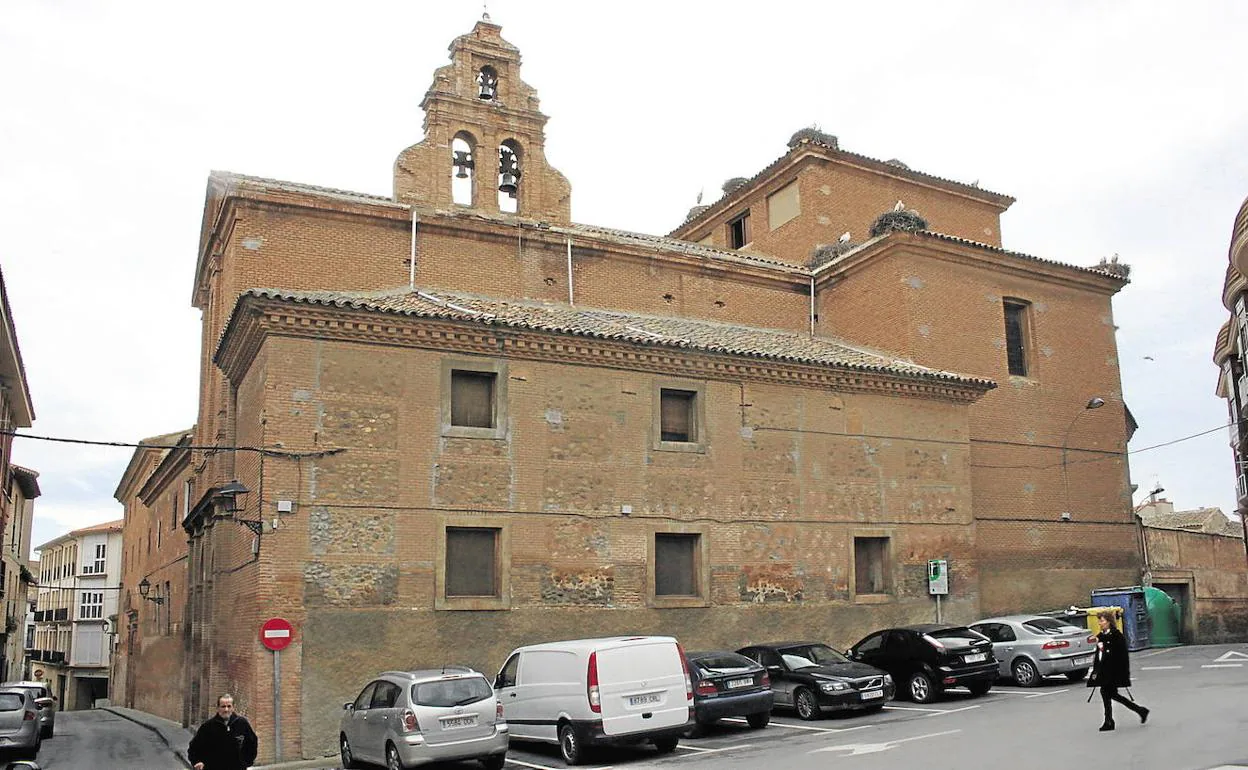 El convento de las concepcionistas, en Alfaro. 