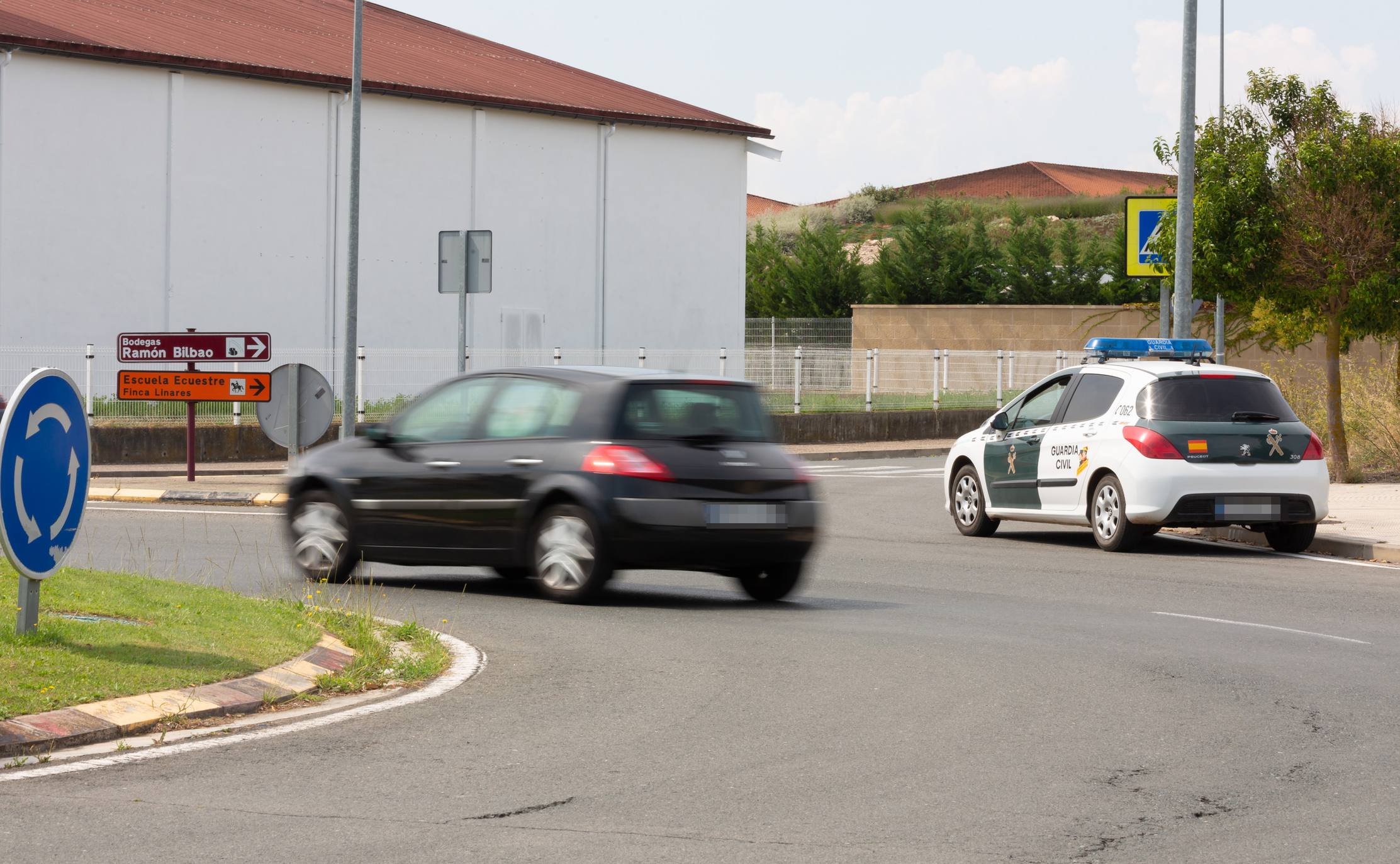 Andreu, en su llegada a la comida.