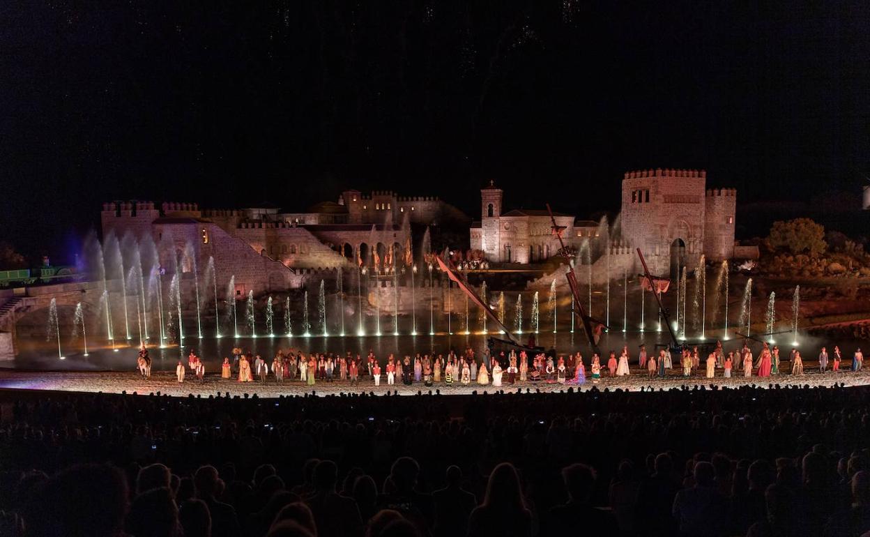 Estreno del espectáculo 'El Sueño de Toledo'.