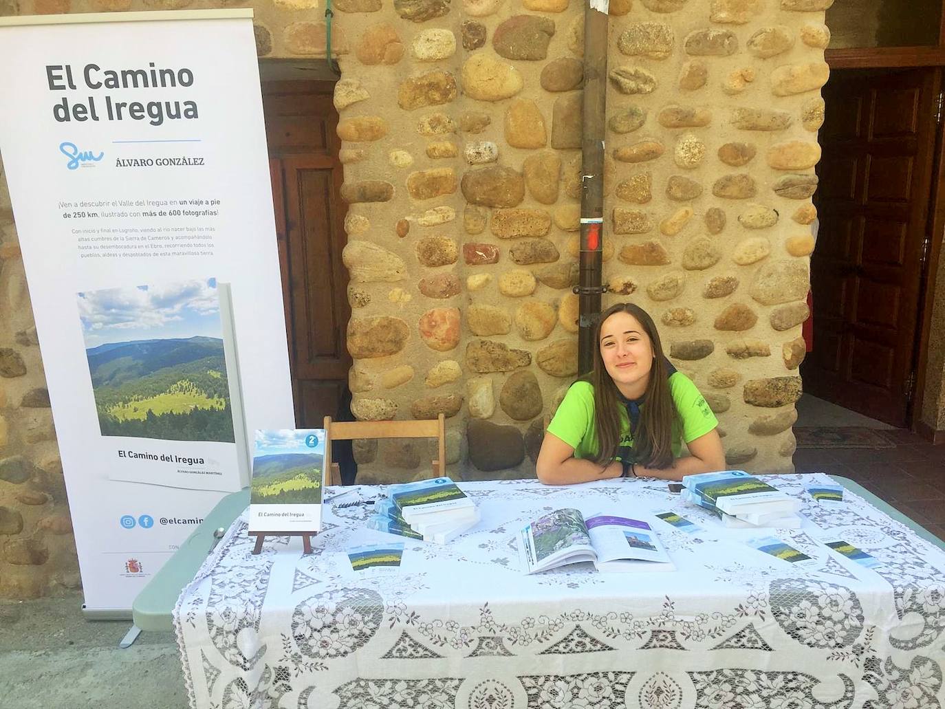 Una de la cuadrillas con integrantes de todas las edades. 