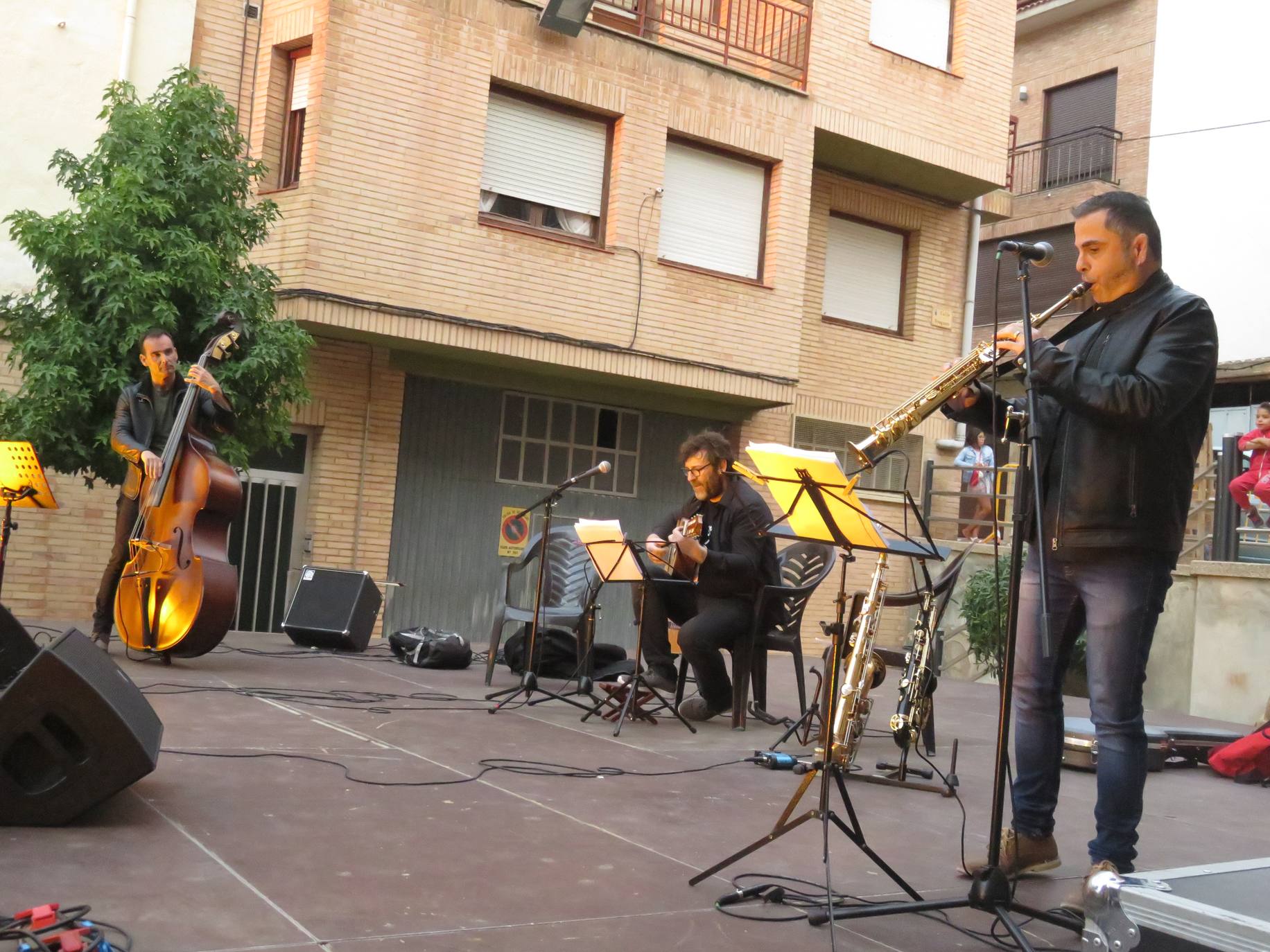 Fotos: Encierro limpio en el cuarto día de fiestas en Alfaro