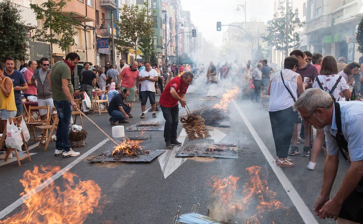 La exaltación de chuletillas.