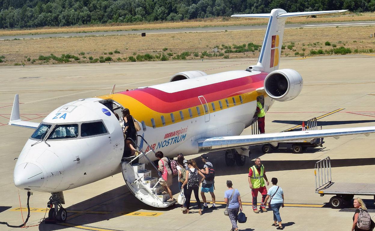 Air Nostrum insta al Gobierno de La Rioja a fijar un nuevo convenio de colaboración