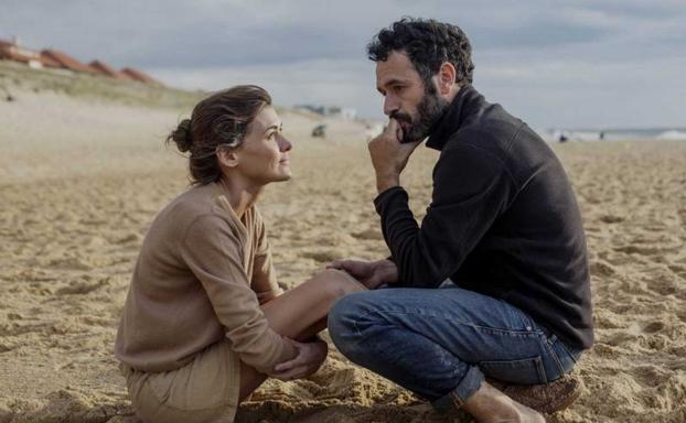 Marta Nieto y Rodrigo Sorogoyen en el rodaje de 'Madre'.