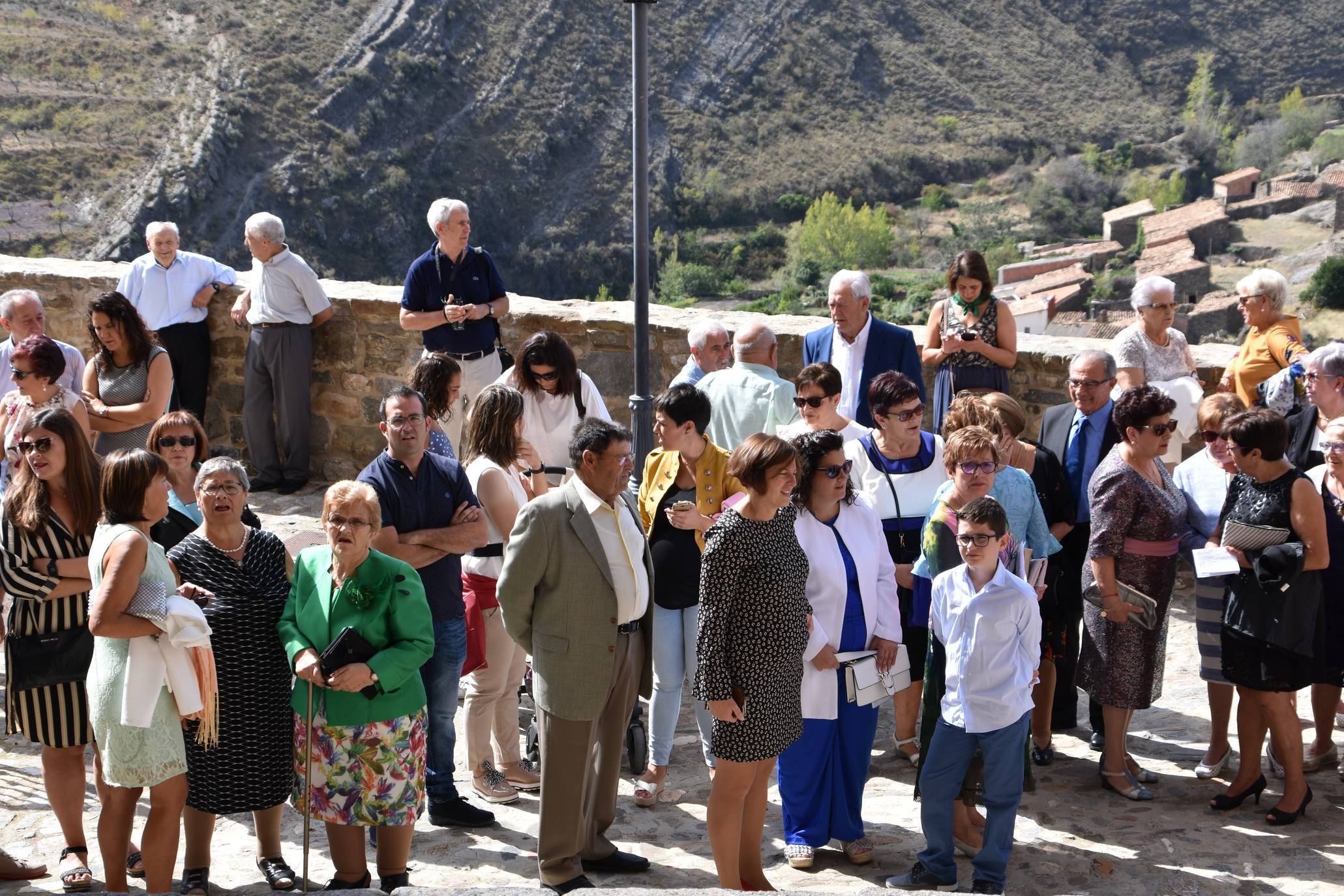 Fotos: Cornago vivió la procesión de la Virgen de la Soledad