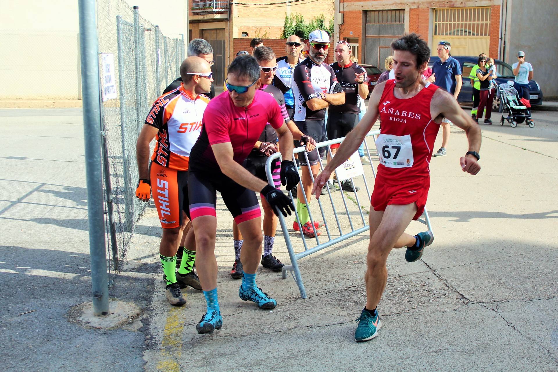 Fotos: El duatlón de Entrena, en imágenes