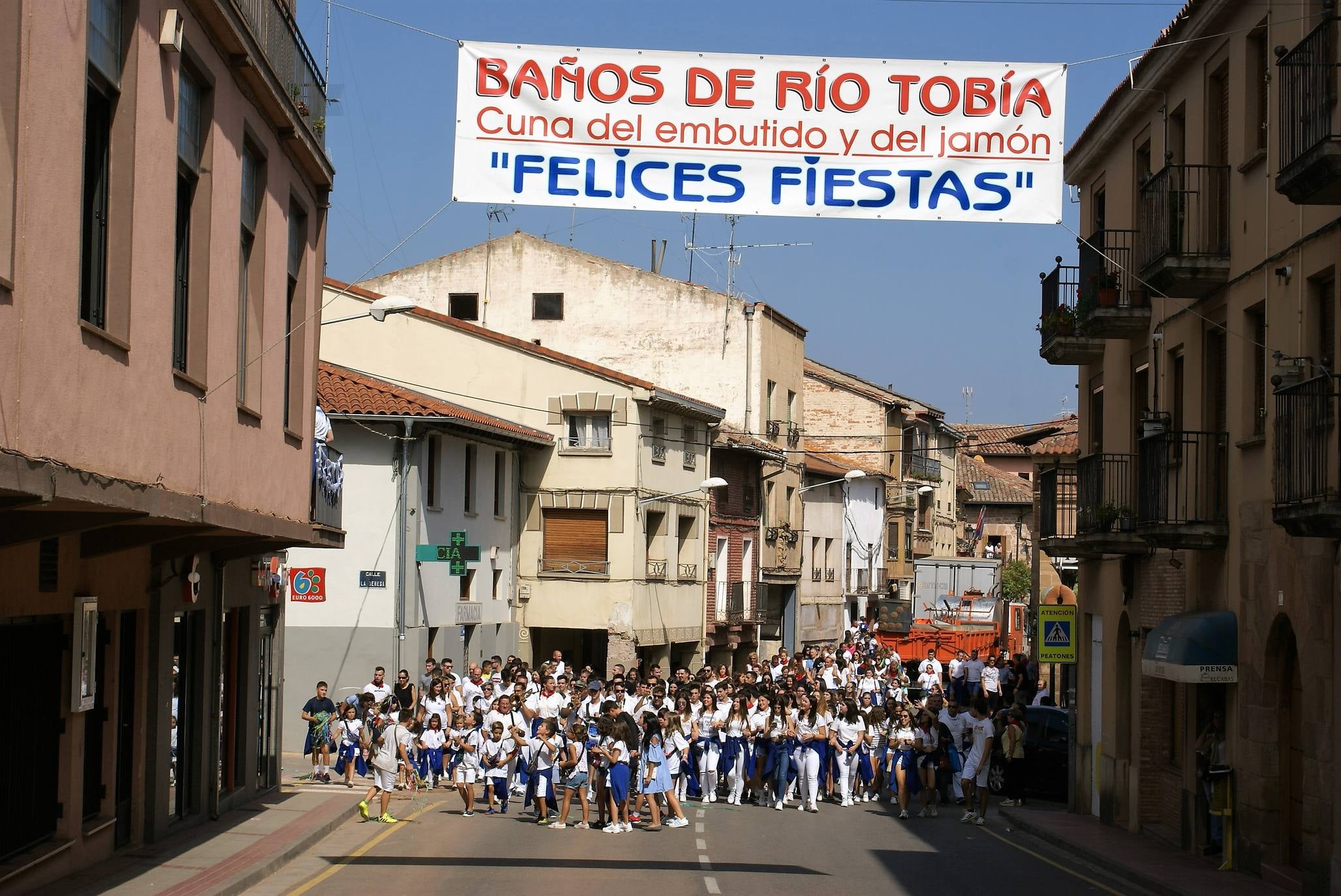 Fotos: Baños tira el chupinazo de San Mateo y la Virgen de los Parrales