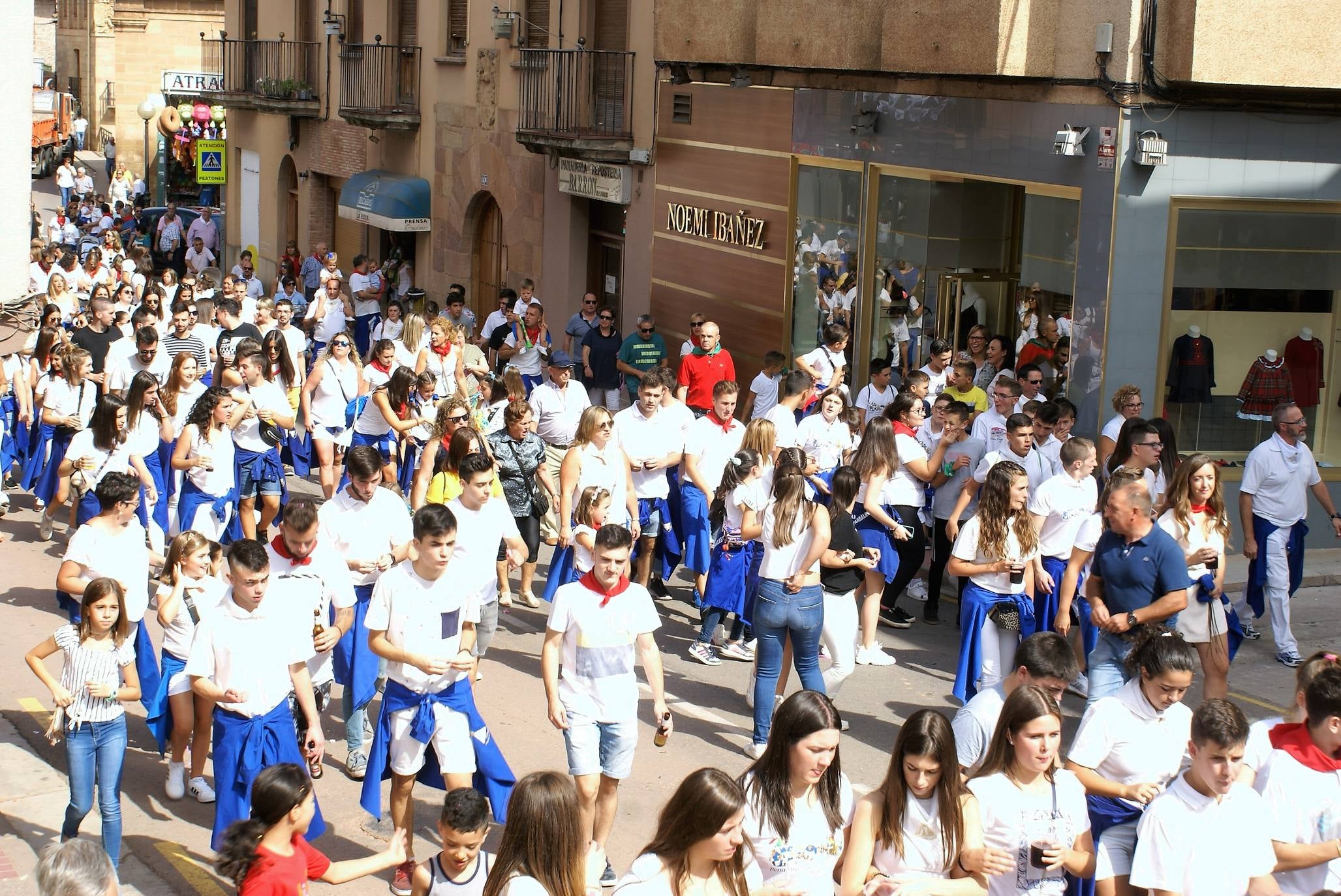 Fotos: Baños tira el chupinazo de San Mateo y la Virgen de los Parrales