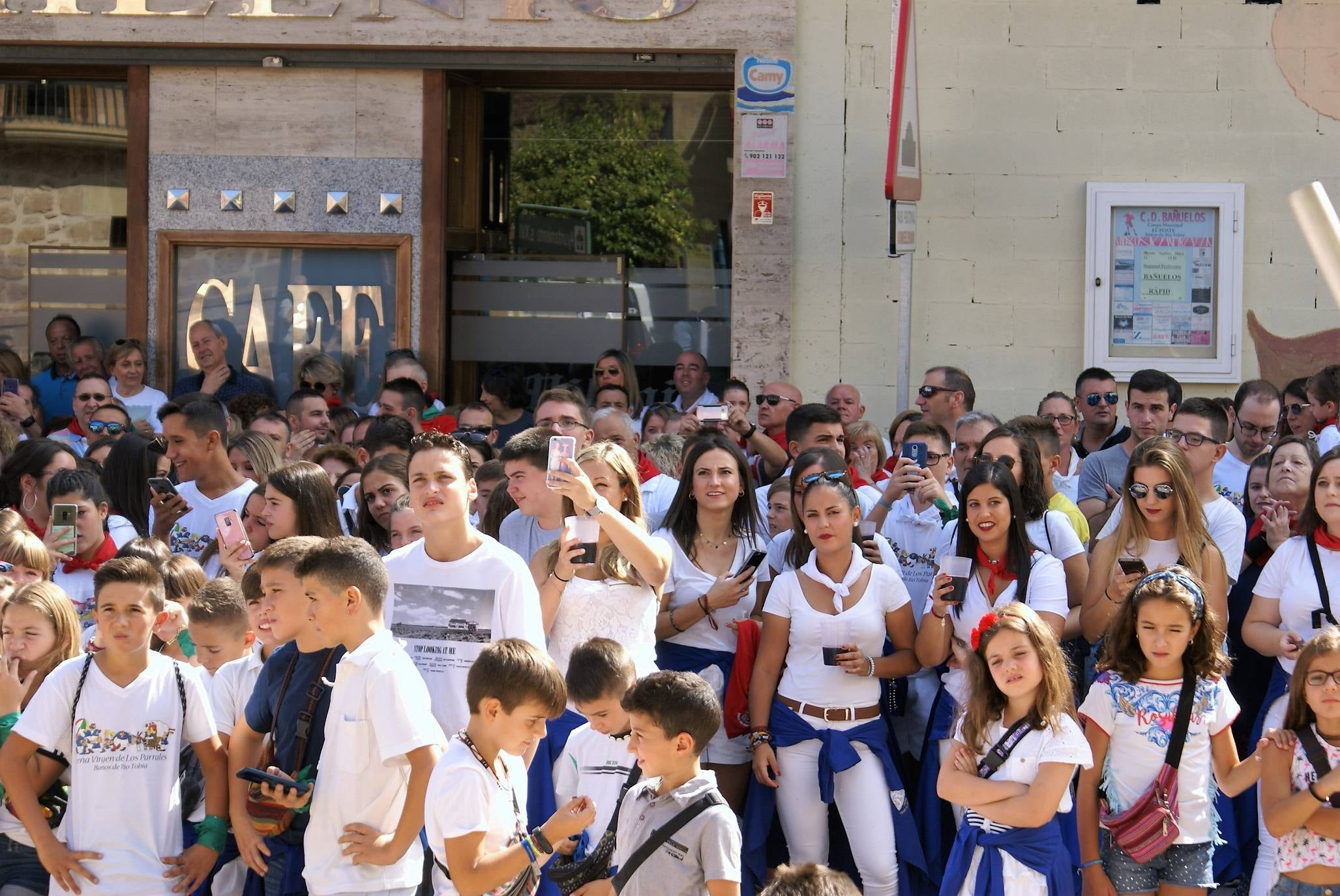 Fotos: Baños tira el chupinazo de San Mateo y la Virgen de los Parrales