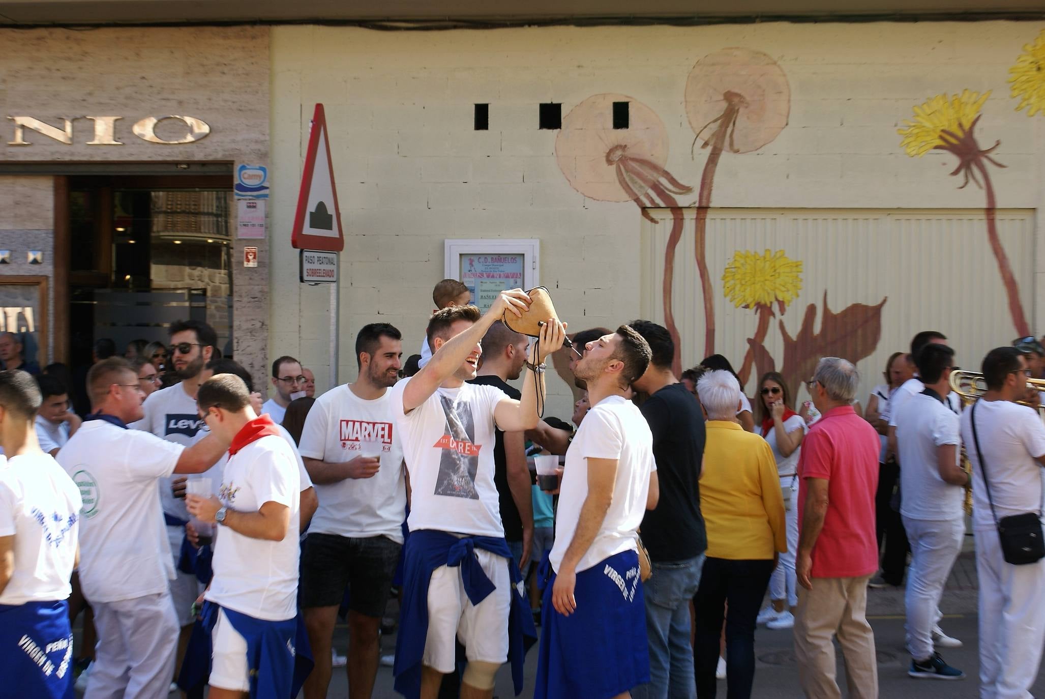 Fotos: Baños tira el chupinazo de San Mateo y la Virgen de los Parrales