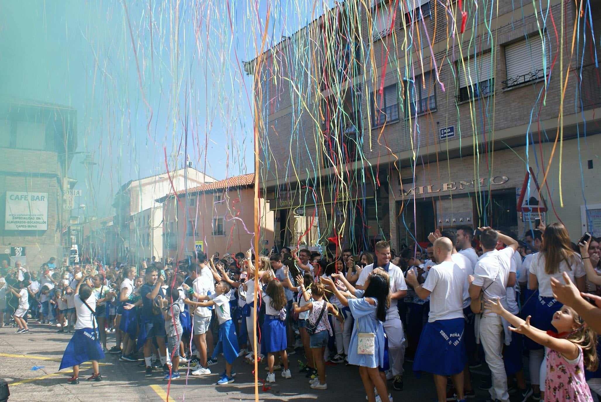 Fotos: Baños tira el chupinazo de San Mateo y la Virgen de los Parrales