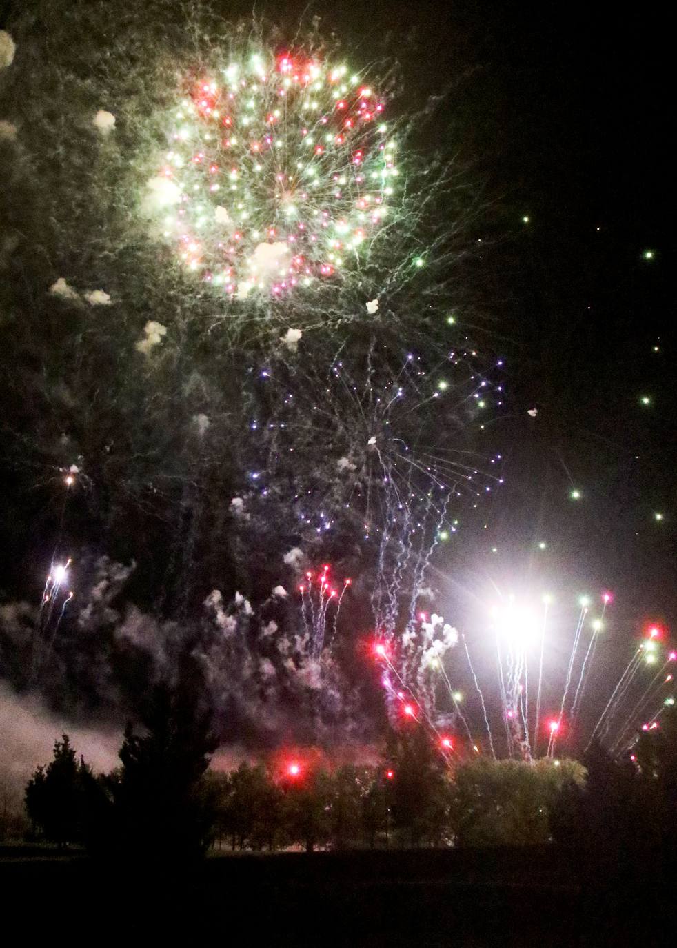 Fotos: Fuegos artificiales del sábado 21