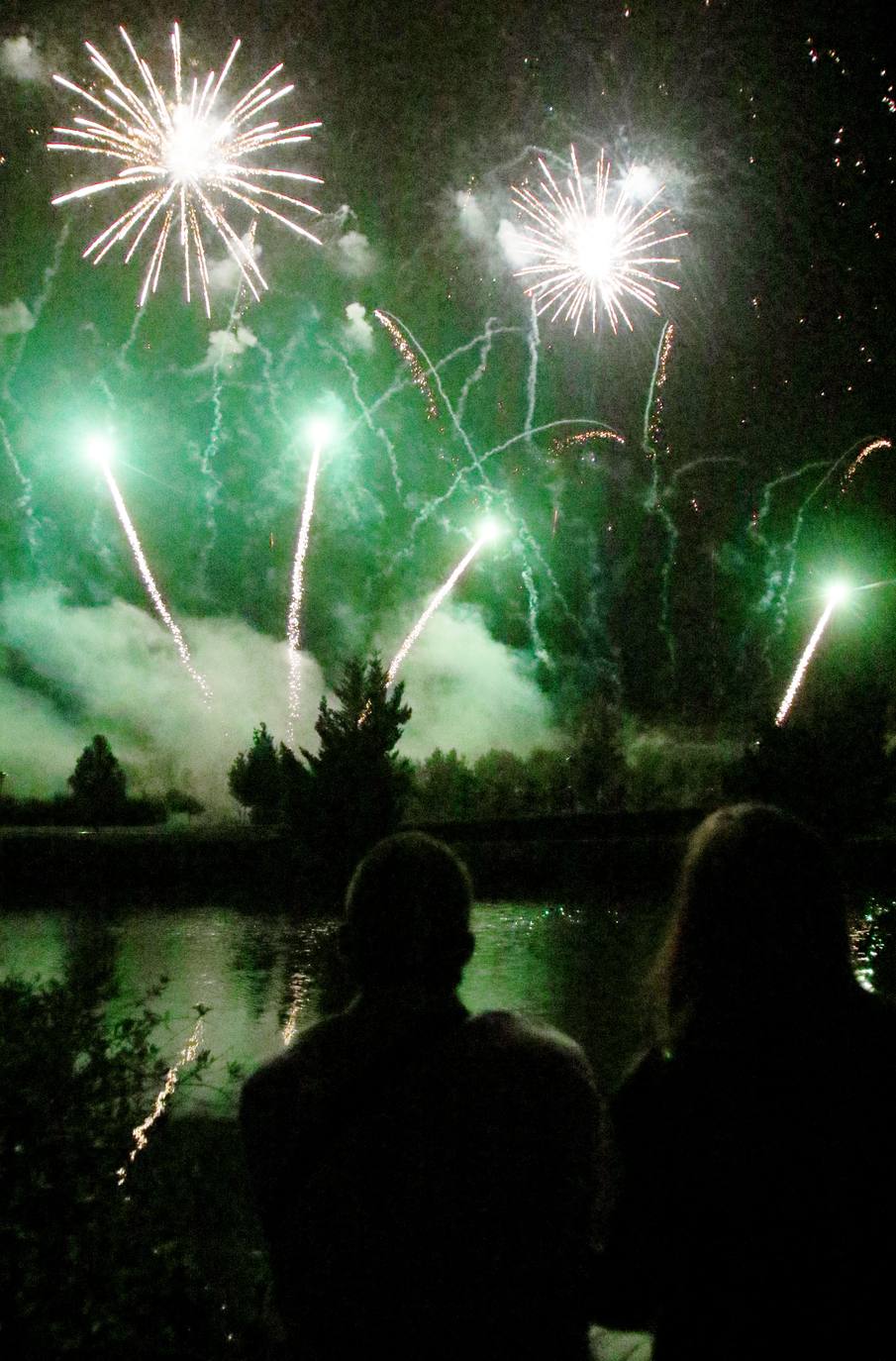 Fotos: Fuegos artificiales del sábado 21