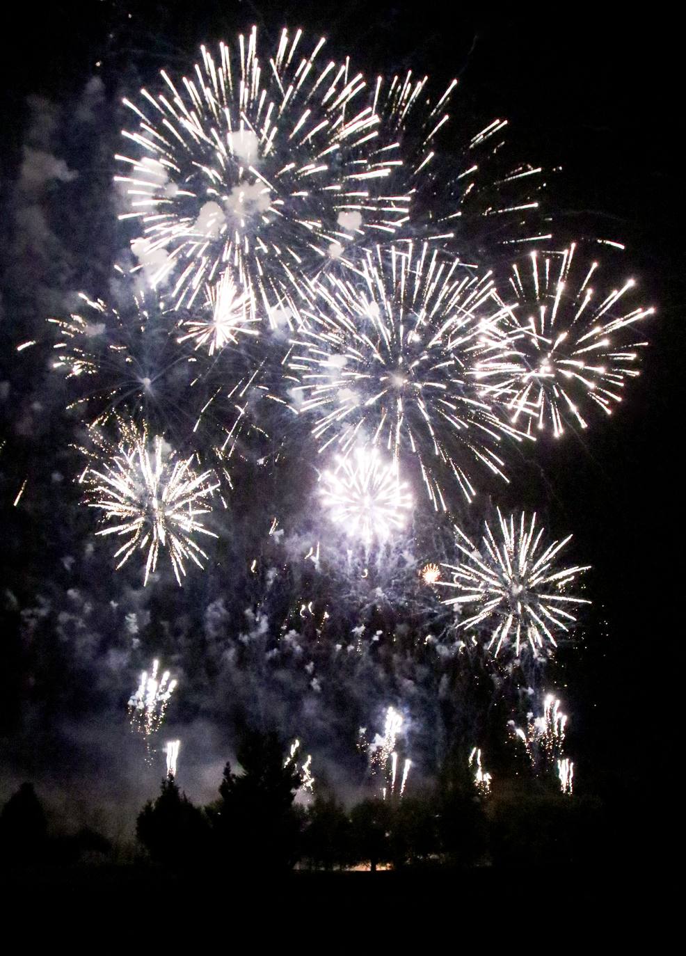 Fotos: Fuegos artificiales del sábado 21