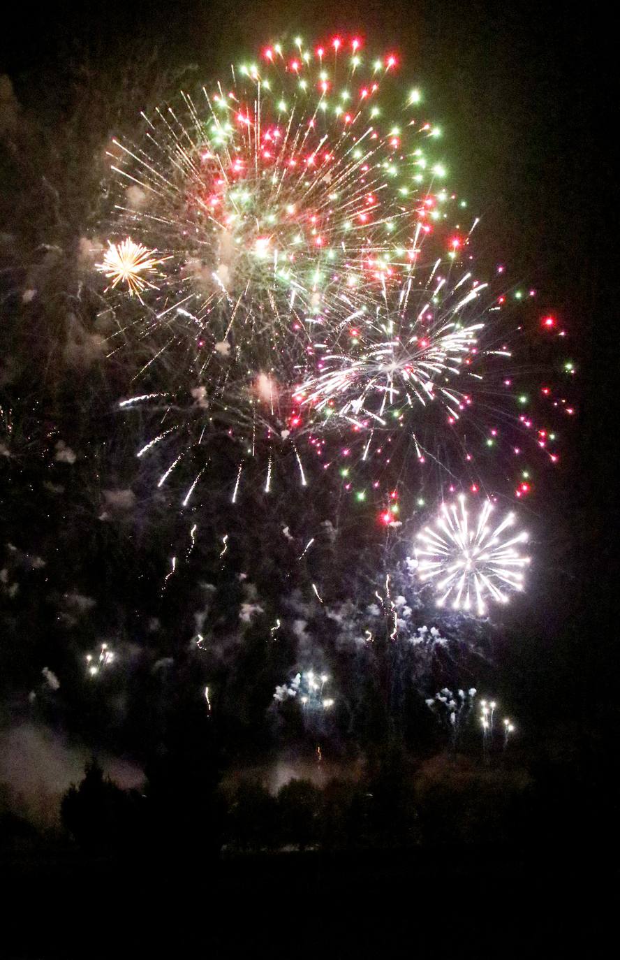 Fotos: Fuegos artificiales del sábado 21