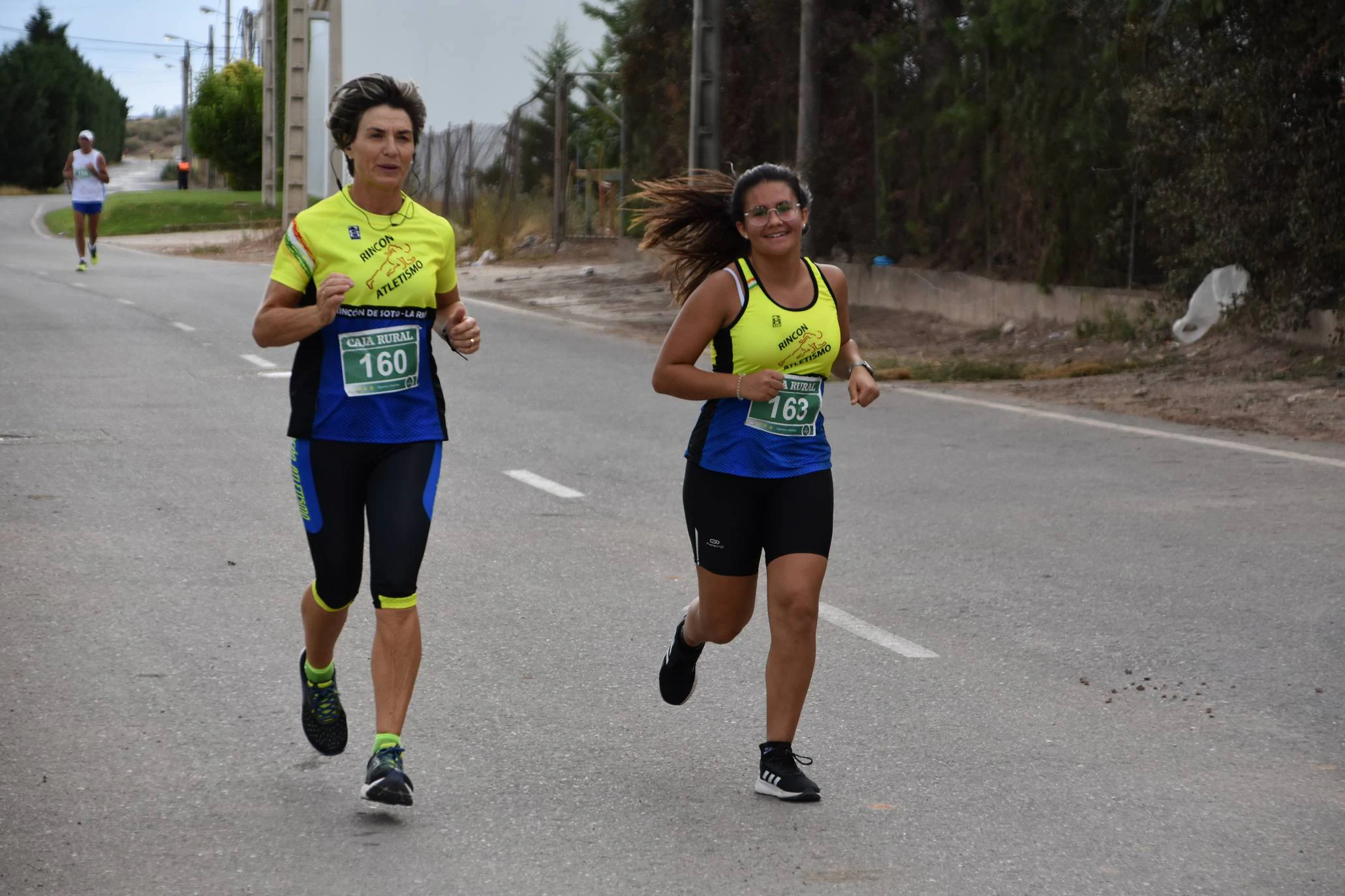 Los corredores completaron el recorrido entre Alfaro y Rincón de Soto. 