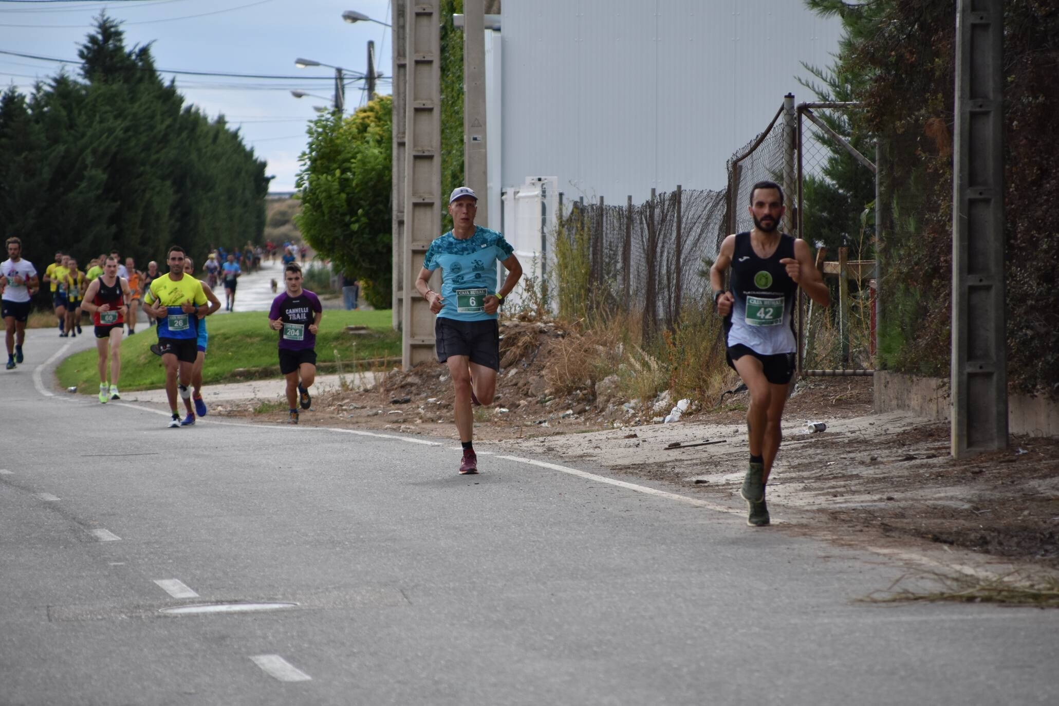 Los corredores completaron el recorrido entre Alfaro y Rincón de Soto. 