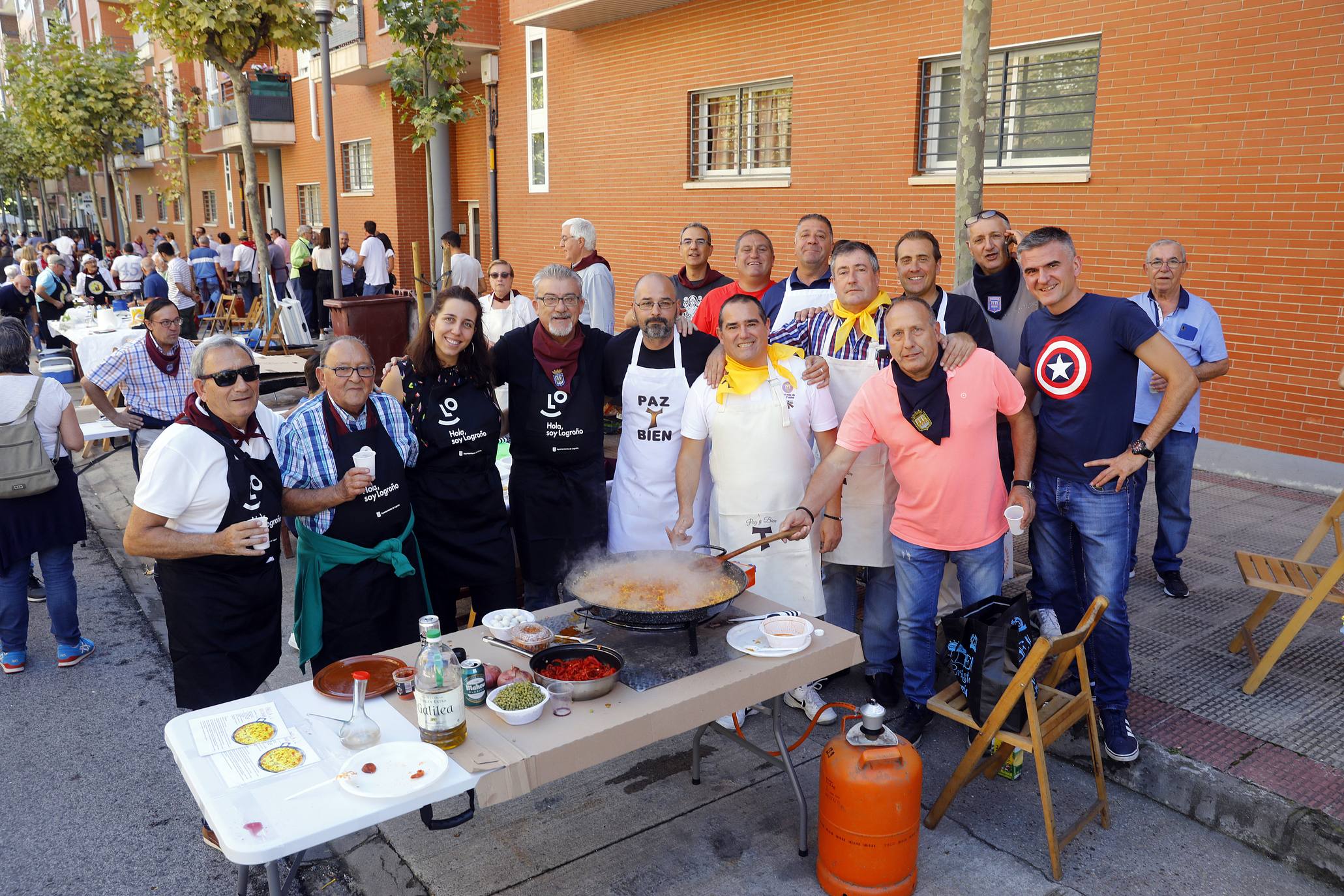 Logroño celebra el Concurso de Paellas de San Mateo