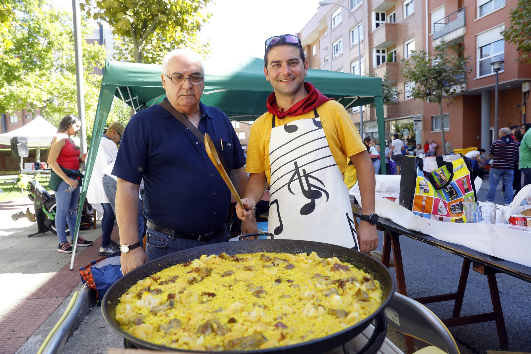 Logroño celebra el Concurso de Paellas de San Mateo