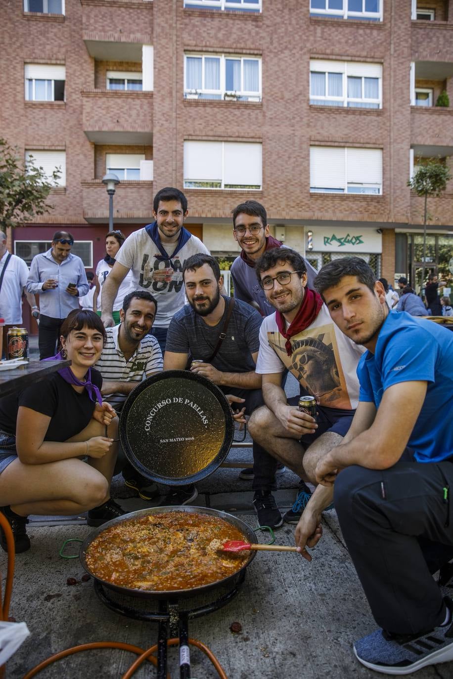 Logroño celebra el Concurso de Paellas de San Mateo