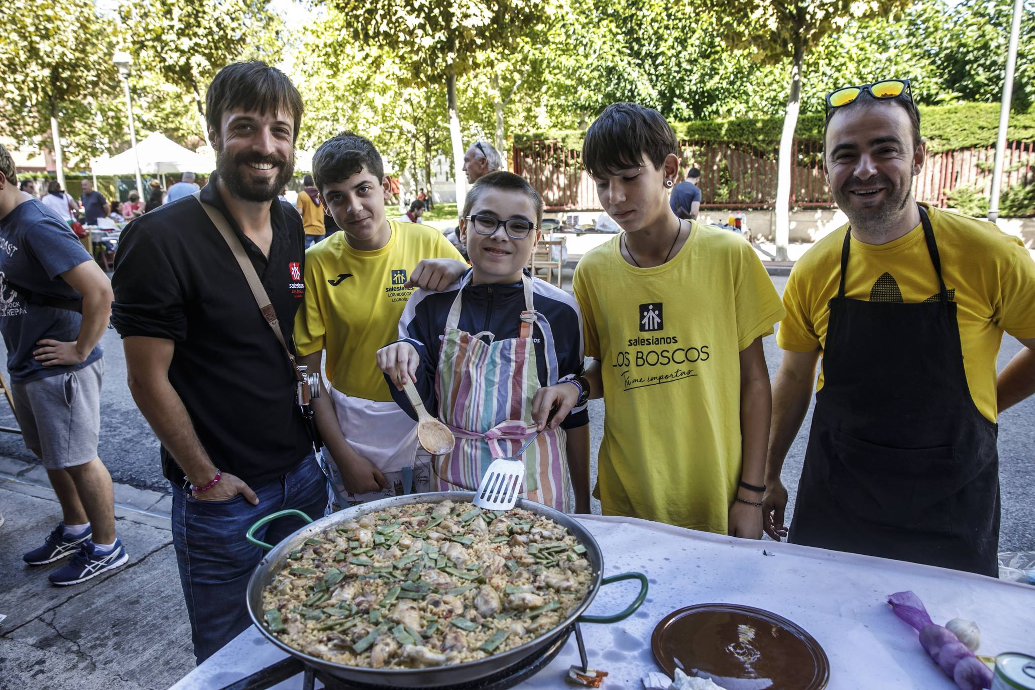 Logroño celebra el Concurso de Paellas de San Mateo